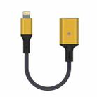 8 Pin to USB OTG Adapter Cable, Suitable for Systems Above IOS 13 (Yellow) - 1
