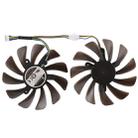 DC 12V 4 Pin VGA Graphics Card Cooling Fan for Zotac Geforce GTX 1080 Ti GTX 1080Ti AMP Edition, Diameter: 95mm, Pairs - 1