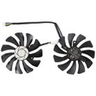 HA9010H12F-Z 4 Pin Graphics Card Cooling Fan for MSI GeForce GTX 1050 Hurricane GTX 1060 Hurricane 6G GDDR, Diameter: 85mm, Pairs - 1