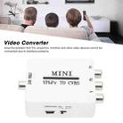 Mini YPBPR to CVBS Video Converter Component AV Adapter for TV / Projector / Monitor(White) - 6