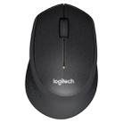 Logitech M330 Wireless Optical Mute Mouse with Micro USB Receiver (Black) - 1