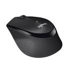 Logitech M330 Wireless Optical Mute Mouse with Micro USB Receiver (Black) - 2