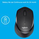 Logitech M330 Wireless Optical Mute Mouse with Micro USB Receiver (Black) - 10