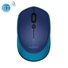 Logitech M336 1000DPI Bluetooth 3.0 Symmetrical Design Wireless Bluetooth Optical Mouse (Blue) - 1