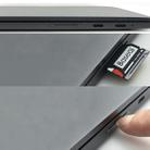 BASEQI Hidden Aluminum Alloy SD Card Case for Xiaomi Pro 15.6 inch GTX1050 Laptop - 6