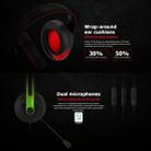 ASUS Cerberus V2 3.5mm Interface 53mm Speaker Unit Gaming Headset with Mic(Red) - 9
