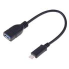 USB-C 3.1 / Type-C Male to USB 3.0 Female OTG Adapter Cable, Length: 20cm - 1