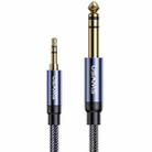USAMS US-SJ539 3.5mm to 6.35mm Aluminum Alloy Audio Cable, Length: 1.2m - 1