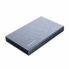 ORICO 2518C3-G2 HDD SSHD SSD 2.5 inch USB3.1 Gen2 USB-C / Type-C Interface Aluminum Alloy Hard Drive Enclosure, Support Capacity: 4TB(Dark Gray) - 2