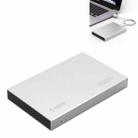 ORICO 2518C3-G2 2.5 inch SATA to USB3.1 Gen2 USB-C / Type-C Interface Aluminum Alloy Hard Drive Enclosure, Support Capacity: 4TB(Silver) - 1