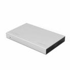 ORICO 2518C3-G2 2.5 inch SATA to USB3.1 Gen2 USB-C / Type-C Interface Aluminum Alloy Hard Drive Enclosure, Support Capacity: 4TB(Silver) - 4