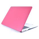 Laptop PU Leather Paste Case for Macbook Retina 13.3 inch A1425 / A1502 (Rose Red) - 1