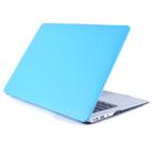 Laptop PU Leather Paste Case for Macbook Retina 13.3 inch A1425 / A1502 (Baby Blue) - 1