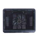 N19 USB Powered Portable Silent Fan Laptop Cooling Pad Stand (Black) - 1