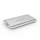 Goldenfir NGFF to Micro USB 3.0 Portable Solid State Drive, Capacity: 128GB(Silver) - 1