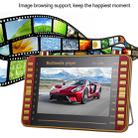 EV-1288 Portable EVD Multimedia Player Play-watching Machine with 9.8 inch HD LCD Screen & Remote Control - 4