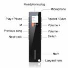 N3 16GB Noise Reduction Color Screen Mini MP3 Recorder(Black) - 13