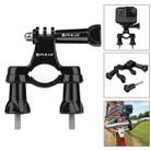 PULUZ 24 in 1 Bike Mount Accessories Combo Kits with EVA Case (Wrist Strap + Helmet Strap + Extension Arm + Quick Release Buckles + Surface Mounts + Adhesive Stickers + Tripod Adapter + Storage Bag + Handlebar Mount + Screws) for GoPro Hero11 Black / HERO10 Black / GoPro HERO9 Black / HERO8 Black / HERO7 /6 /5 /5 Session /4 Session /4 /3+ /3 /2 /1, DJI Osmo Action and Other Action Cameras - 9