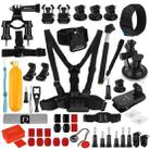 [US Warehouse] PULUZ 53 in 1 Accessories Total Ultimate Combo Kits (Chest Strap + Suction Cup Mount + 3-Way Pivot Arms + J-Hook Buckle + Wrist Strap + Helmet Strap + Extendable Monopod + Surface Mounts + Tripod Adapters + Storage Bag + Handlebar Mount) for GoPro, Insta360, DJI and Other Action Cameras - 1