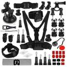 PULUZ 45 in 1 Accessories Ultimate Combo Kits (Chest Strap + Suction Cup Mount + 3-Way Pivot Arms + J-Hook Buckle + Wrist Strap + Helmet Strap + Surface Mounts + Tripod Adapter + Storage Bag + Handlebar Mount + Wrench) for GoPro Hero11 Black / HERO10 Black / GoPro HERO9 Black / HERO8 Black / HERO7 /6 /5 /5 Session /4 Session /4 /3+ /3 /2 /1, DJI Osmo Action and Other Action Cameras - 2