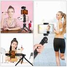 PULUZ Mini Octopus Flexible Tripod Holder with Ball Head & Phone Clamp + Tripod Mount Adapter & Long Screw for SLR Cameras, GoPro, Cellphone, Size: 25cmx4.5cm - 7