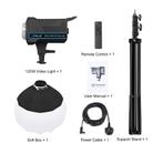 PULUZ 220V 120W Studio Video Light + 2.8m Light Holder + 65cm Foldable Lantern Softbox Photography Kit(UK Plug) - 3