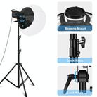 PULUZ 220V 150W 3200K-5600K Studio Video Light + 2.8m Light Holder + 65cm Foldable Lantern Softbox Photography Kit(US Plug) - 7