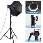 PULUZ 120W Photo Studio Strobe Flash Light Kit with Softbox Reflector & Tripod(EU Plug) - 4
