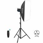 PULUZ 150W Photo Studio Strobe Flash Light Kit with Softbox Reflector & Tripod(UK Plug) - 1