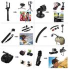 PULUZ 50 in 1 Accessories Total Ultimate Combo Kits with EVA Case (Chest Strap + Suction Cup Mount + 3-Way Pivot Arms + J-Hook Buckle + Wrist Strap + Helmet Strap + Extendable Monopod + Surface Mounts + Tripod Adapters + Storage Bag + Handlebar Mount) for GoPro Hero11 Black / HERO10 Black / GoPro HERO9 Black / HERO8 Black / HERO7 /6 /5 /5 Session /4 Session /4 /3+ /3 /2 /1, DJI Osmo Action and Other Action Cameras - 5