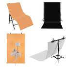 3 PCS PULUZ Photography Background PVC Paper Kits for Studio Tent Box, 3 Colors (Black, White,Yellow), Size: 120cm x 60cm - 9