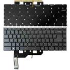 US Version Laptop Keyboard with Backlight for MSI GE66 Raider / MS-1541 / GP66 / MS-1542/1543 / GS66 / MS-16V1 / MS-16V2 / 10SD / 10SE (Grey) - 1