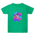 Summer Baggy Cotton Short Sleeve T-shirt Custom Made Print On Your Demand, Size: S (Green-4) - 1