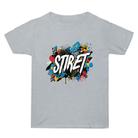 Summer Baggy Cotton Short Sleeve T-shirt Custom Made Print On Your Demand, Size: L (Grey-1) - 1