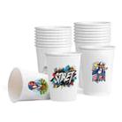 500pcs 250ml Disposable Paper Cup Custom Made Print On Your Demand - 1