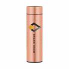Smart Temperature Display Stainless Steel Thermos Cup Laser Print On Your Demand (Pink) - 1