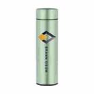 Smart Temperature Display Stainless Steel Thermos Cup Laser Print On Your Demand (Light Green) - 1