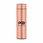Smart Temperature Display Stainless Steel Thermos Cup Silkscreen Print On Your Demand (Pink) - 1