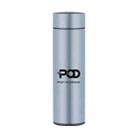 Smart Temperature Display Stainless Steel Thermos Cup Silkscreen Print On Your Demand (Sky Blue) - 1