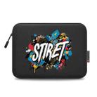 HAWEEL Print On Your Demand 11 inch Tablet Sleeve Case Zipper Briefcase Bag for 9.7-11.0 inch Tablets (Black) - 1