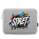 HAWEEL Print On Your Demand 16 inch Tablet Sleeve Case Zipper Briefcase Bag for 15-16.7 inch Laptop (Grey) - 1
