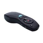 VIBOTON A3 Multimedia Presentation Remote PowerPoint Clicker Wireless Presenter Air Mouse, Control Distance: 10-15m(Black) - 2