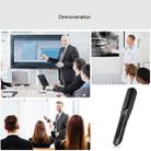 MC Saite PR-28 2.4GHz Wireless Fly Air Mouse Red Laser Presenter PowerPoint Clicker Representation Remote Control Pointer without USB Charging Cable, Control Distance: 10m(Black) - 11