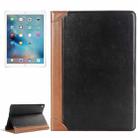 Book Style Polished Surface Horizontal Flip Leather Case with Holder & Card Slots & Wallet for iPad Pro 9.7 inch(Black) - 1