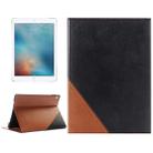 Book Style Horizontal Flip Leather Case with Holder & Card Slots & Wallet for iPad Pro 9.7 inch(Black) - 1