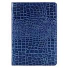 Crocodile Texture  Horizontal Flip Leather Case with Holder & Card Slots & Wallet for iPad Pro 9.7 inch(Blue) - 2
