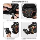 PULUZ Magnetic Quick Release Motorcycle Helmet Chin Strap Mount (Black) - 3