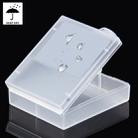 PULUZ Hard Plastic Transparent Battery Storage Box (for GoPro HERO4 Battery) - 3