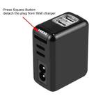 PULUZ 2 Ports USB 5V (2.1A + 2.1A) Wall Charger Set with Removable International UK + EU + US + AU Plug Travel Power Adapters for GoPro HERO4 Session /4 /3+ /3 /2 /1 - 9