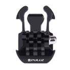 PULUZ Horizontal Surface Quick Release Buckle for PULUZ Action Sports Cameras Jaws Flex Clamp Mount for GoPro Hero11 Black / HERO10 Black /9 Black /8 Black /7 /6 /5 /5 Session /4 Session /4 /3+ /3 /2 /1, DJI Osmo Action and Other Action Cameras - 1
